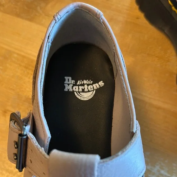 Dr. Martens Purple Platform Shoes - Picture 2 of 6